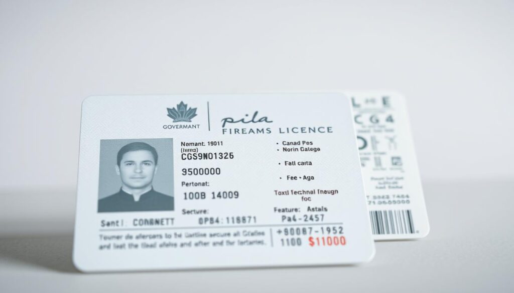 Canadian firearms licence
