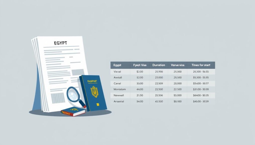Egypt visa processing times and fees Egypt visa processing times and fees