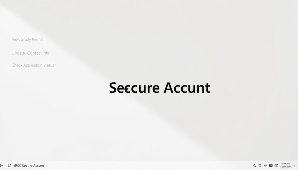 ircc secure account navigation