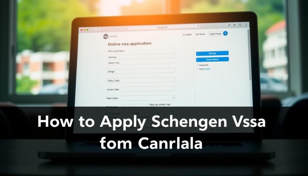 online visa application form