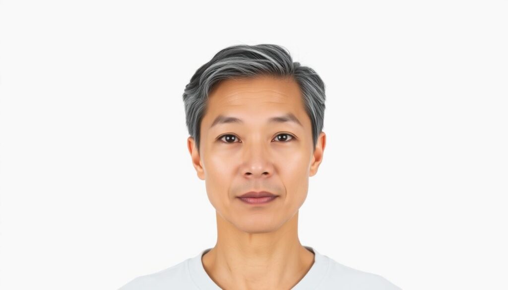 permanent resident photo size and lighting