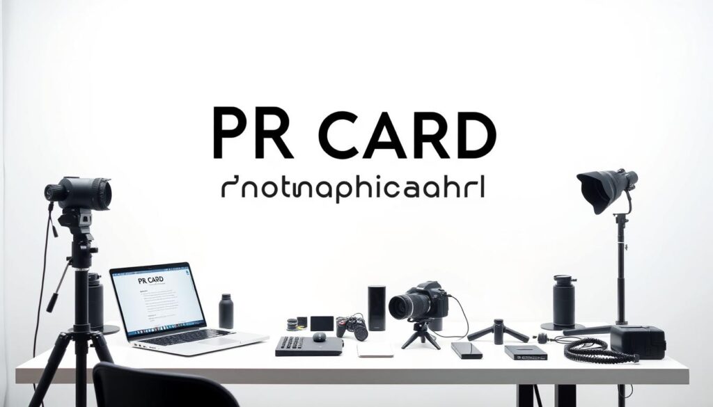 pr card photography steps