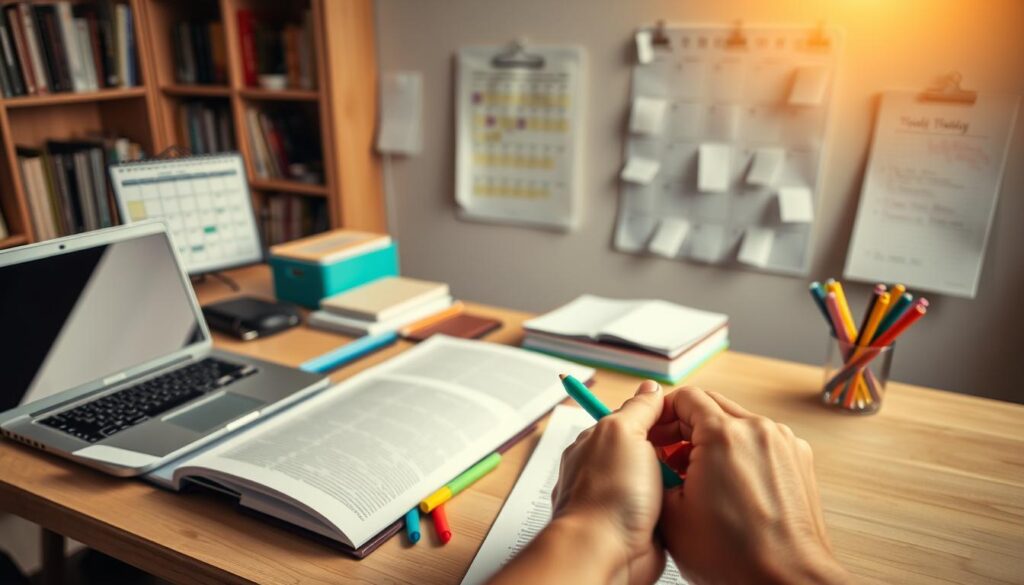study schedule preparation
